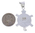 Southwest Turtle Turquoise And Opal Pendant PX29428